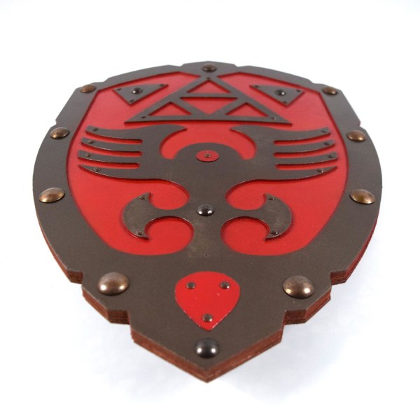 Trægraveret The Legend of Zelda Viking Curved Shield SWE99 multifärg one size