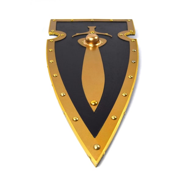 King Arthur trä Viking böjd sköld SWE112 multifärg one size