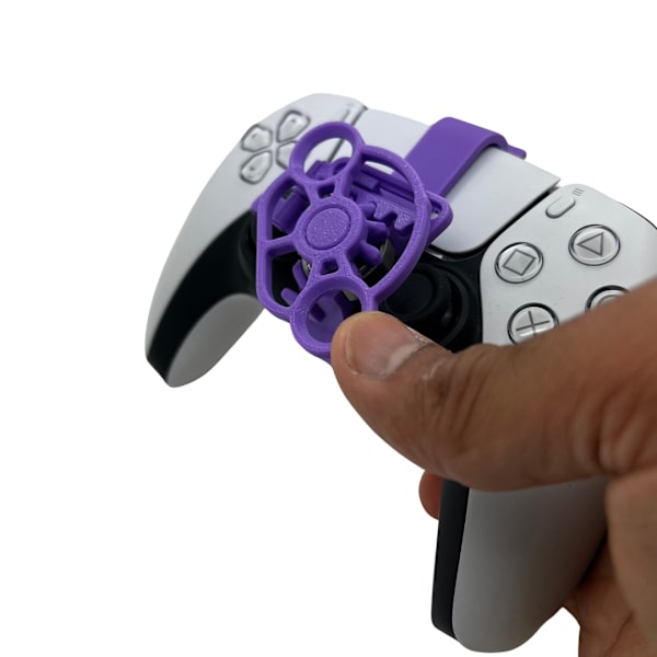 Ministyrtillbehör för spelracinghjul för PS5-kontroller Lila M