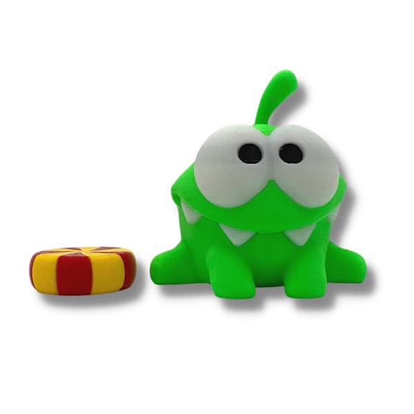 OmNom-Cut the Rope figur miniatyr leksak för barn With Candy one size