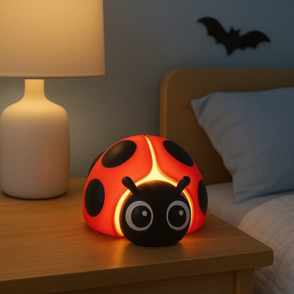 LadyBug - Bordslampa med G9 LED Röd M