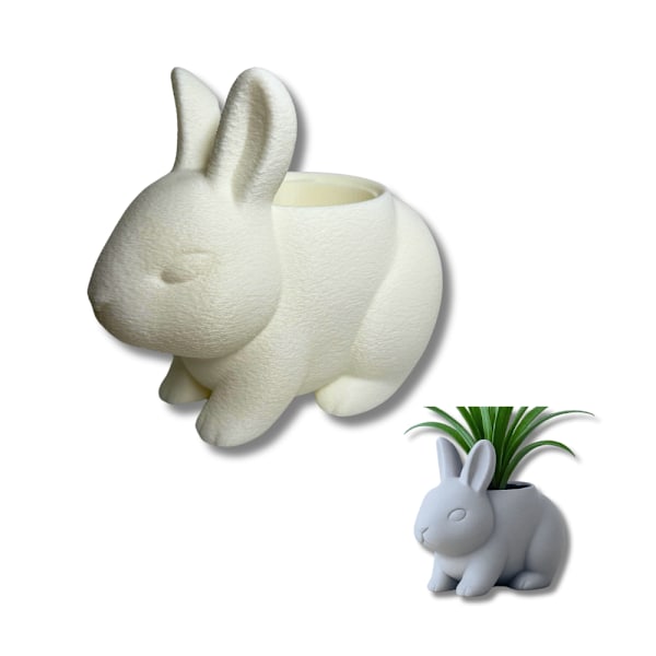 Bunny mini planteringskruka Vit M