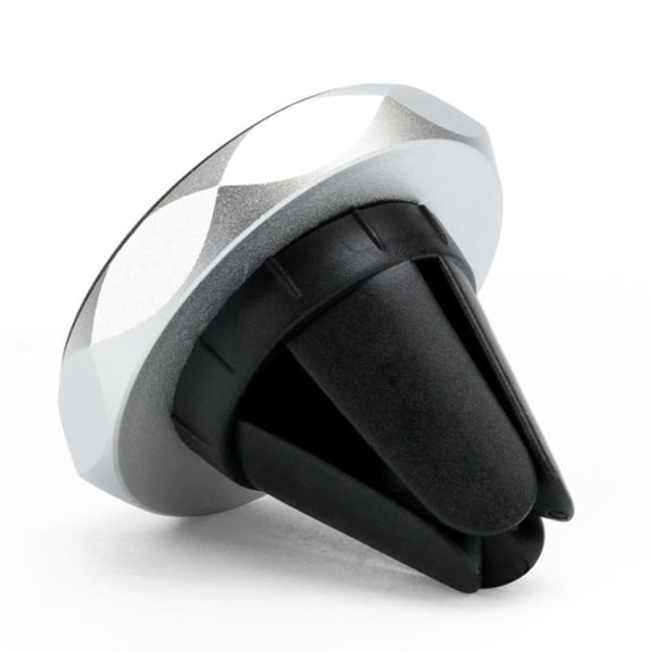 Bilventilator magnethållare för mobiltelefonfäste Silver one size