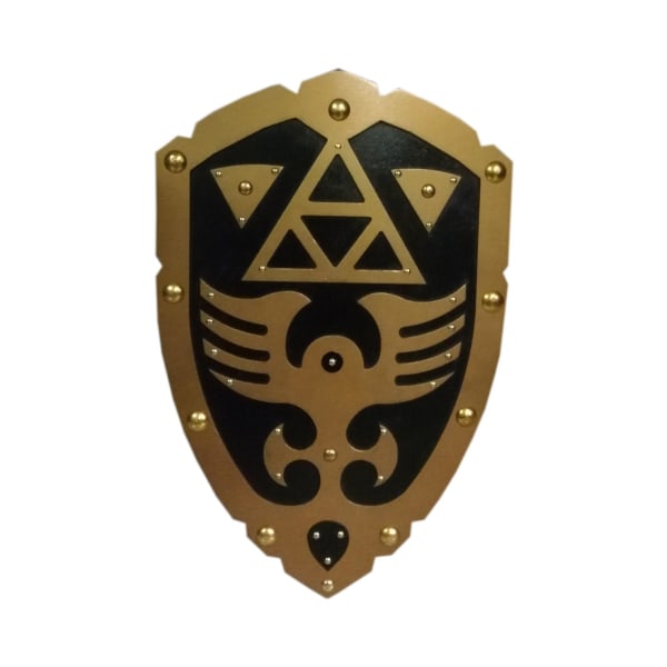 Trä Legend of Zelda Curved Shield SWE101 multifärg one size