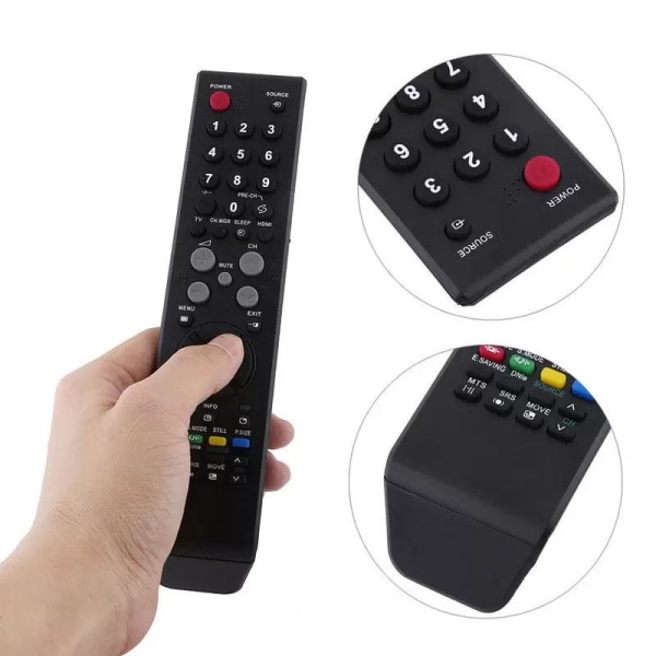 Universal fjärrkontroll för Samsung Smart TV BN59-00507A Svart one size