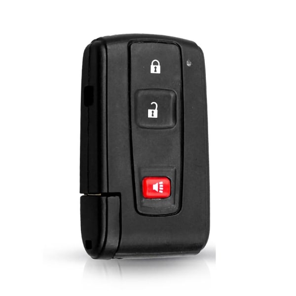 2+1 knapp med bladbyte av bilnyckel till Toyota Prius Svart one size