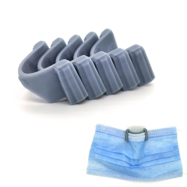 5x antifog näsklämma för munskyddsmask grå one size