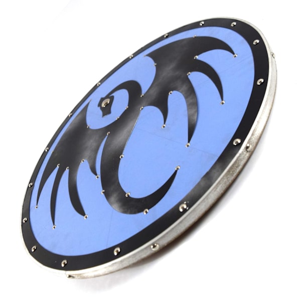 Trä/läder Medeltida Dragon Viking Shield SWE61 multifärg one size