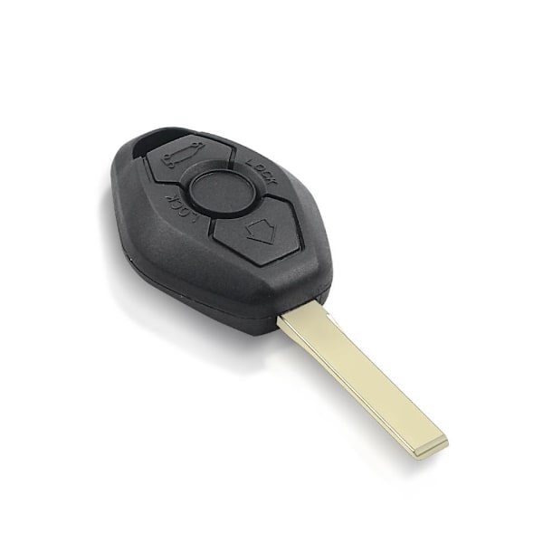 3-knapps fjärrnyckel Fob För BMW 868Mhz Black XL