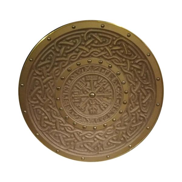 Träsnitt Runes Helm of Awe Viking Shield SWE96 multifärg one size
