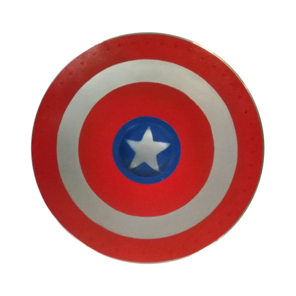 Captain America träsköld SWE152 multifärg one size