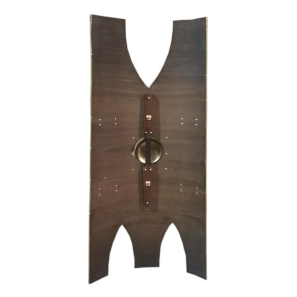 Trä / metall Medeltida Kalasag Warriors Shield SWE121 multifärg one size