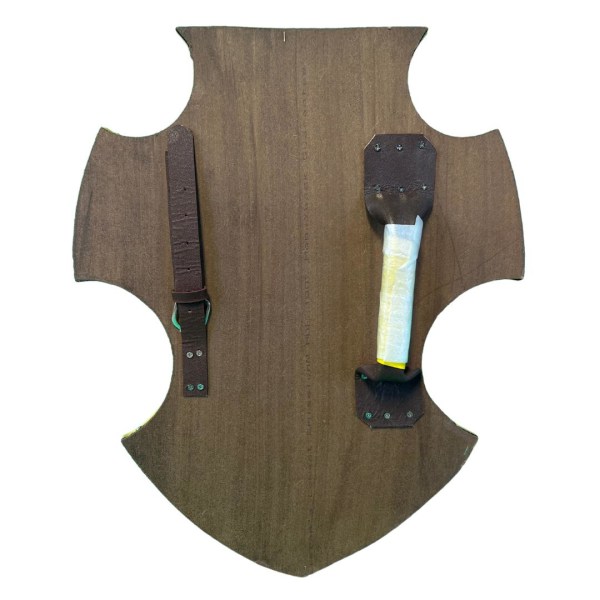 Träböjd Celtic Cross Viking Shield SWE177 MultiColor Celtic Cross