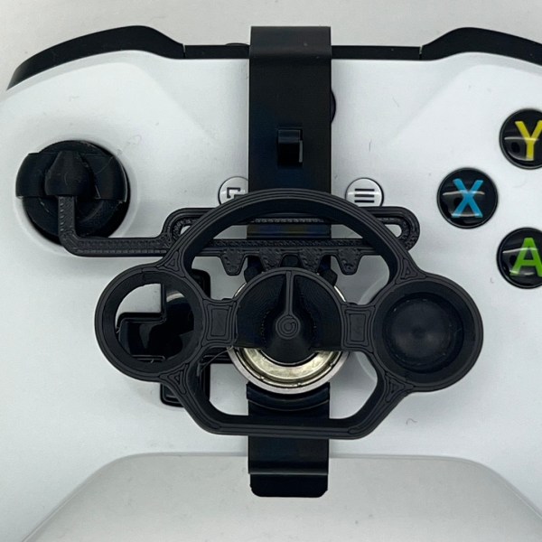 Mini gaming hjulstyrning tillbehör för XBox X,S Controller Svart M