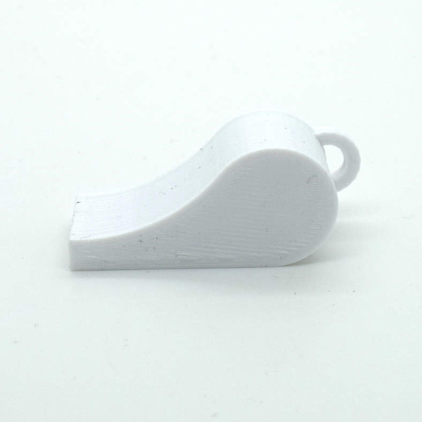 Visselpipa PLA plast 118+ Db vit Vit M