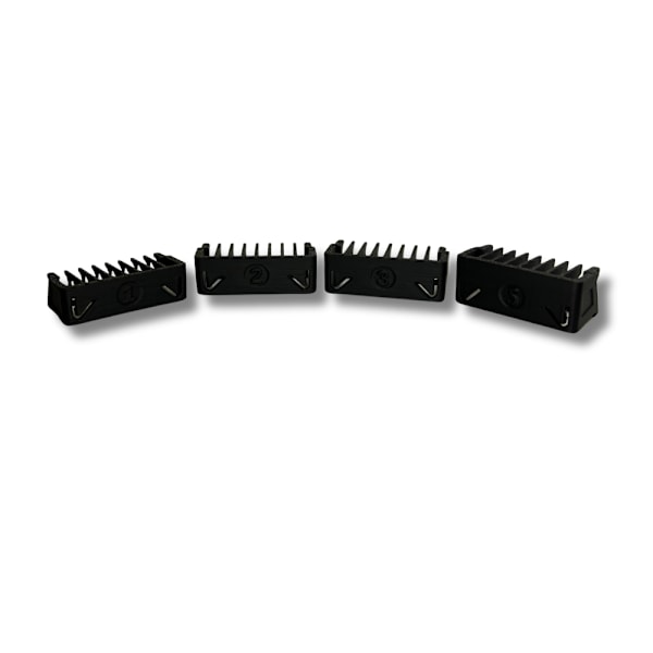 Kammar för Philips OneBlade (4x) 1,2,3,5 mm Svart M
