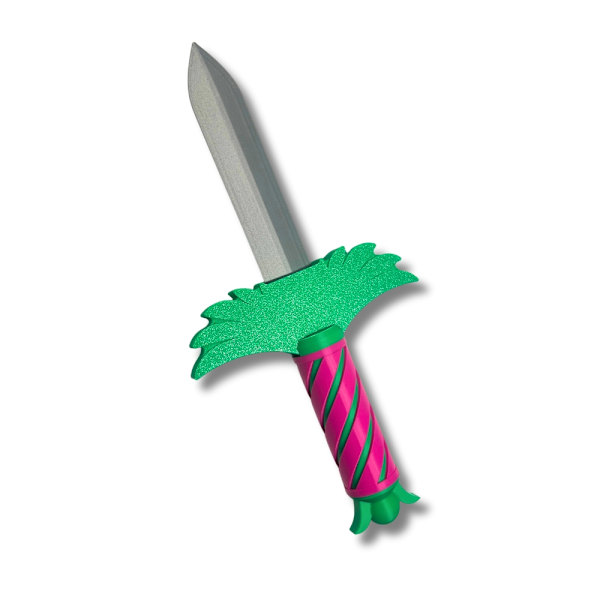 Squid Game 3 Kniv/Dolk replika - inte vass Grön M