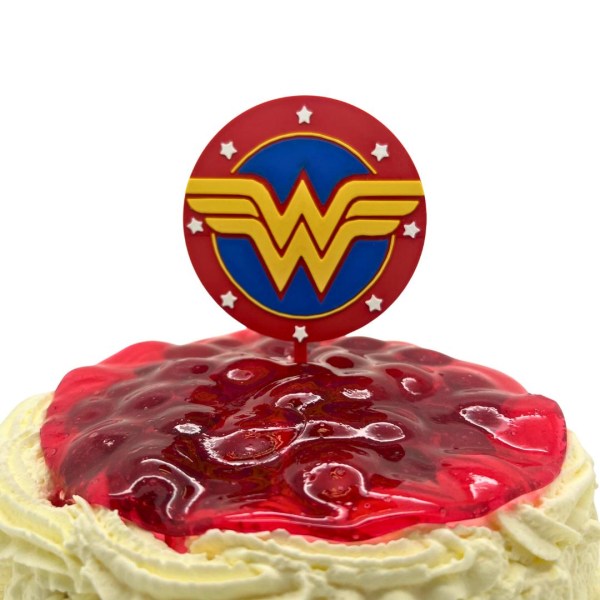 Födelsedagsfest Avengers cake topper dekoration Red M