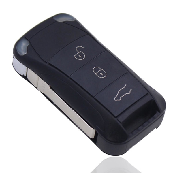 3/2 knappar Cayenne bil fjärrkontroll för Porsche Black 3 buttons