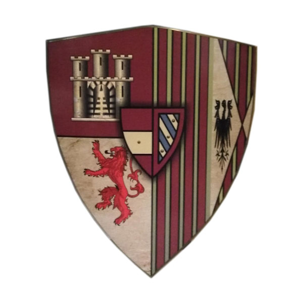 Trähus Lannister från GOT Viking Curved Shield SWE84 multifärg one size