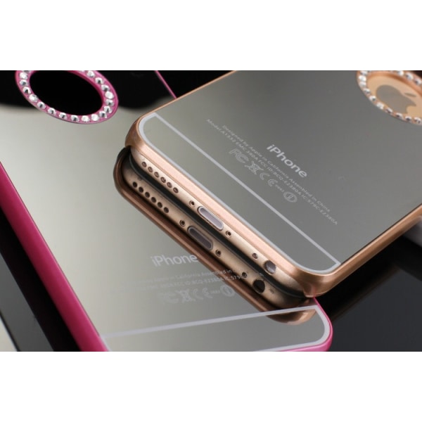IPhone 6/6S 4,7 lyxiga mirror skal skydd case rosa Rosa