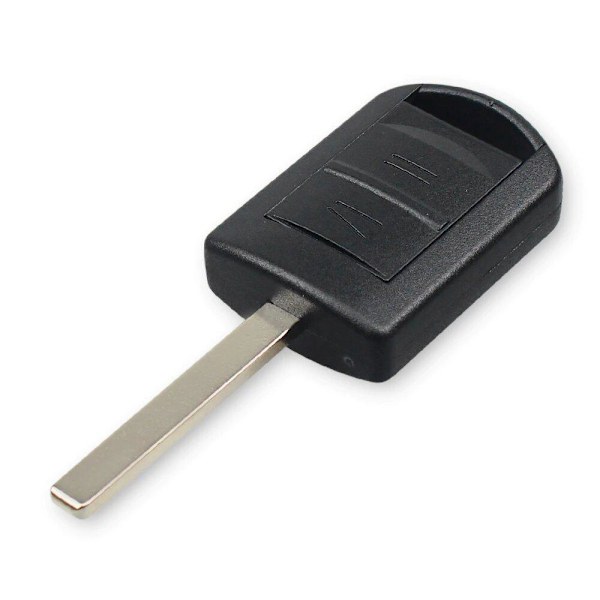 Key FOB Shell Remote 2 Button Hu100 Blade för Opel Svart one size