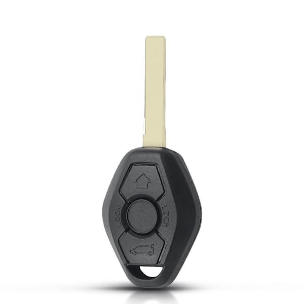 3-knapps fjärrnyckel Fob För BMW 433Mhz Black L