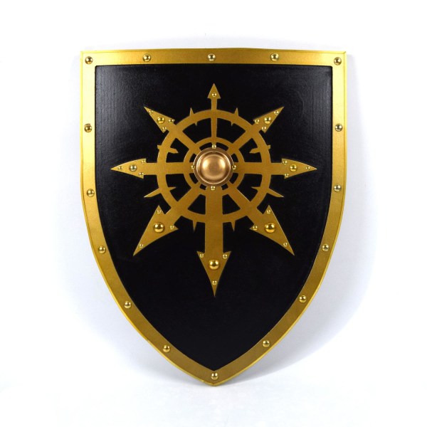 Symbol för kaos Böjd Viking träsköld SWE113 multifärg one size