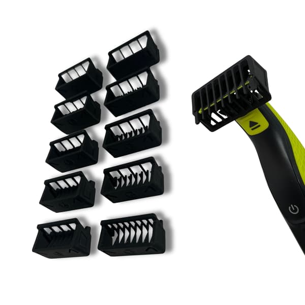 Kamset kompatibelt med Philips OneBlade 1-10 mm Svart M