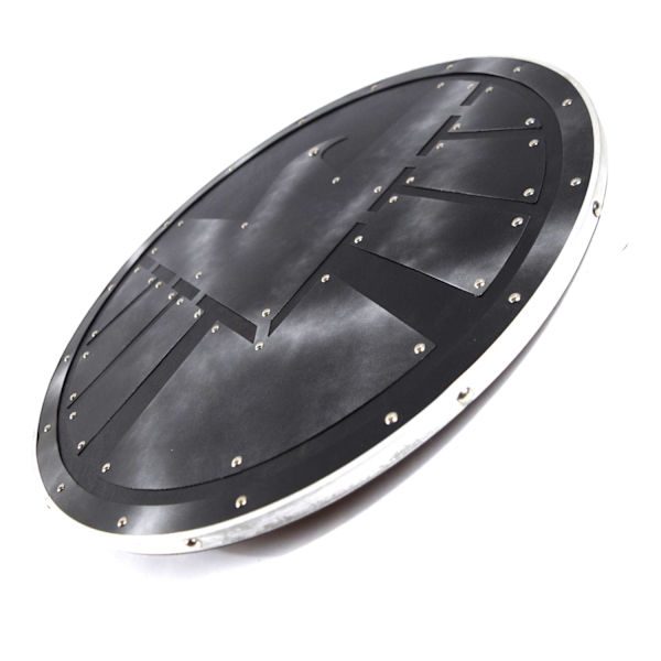 Trä Viking Black Eagle handgjord sköld SWE46 multifärg one size