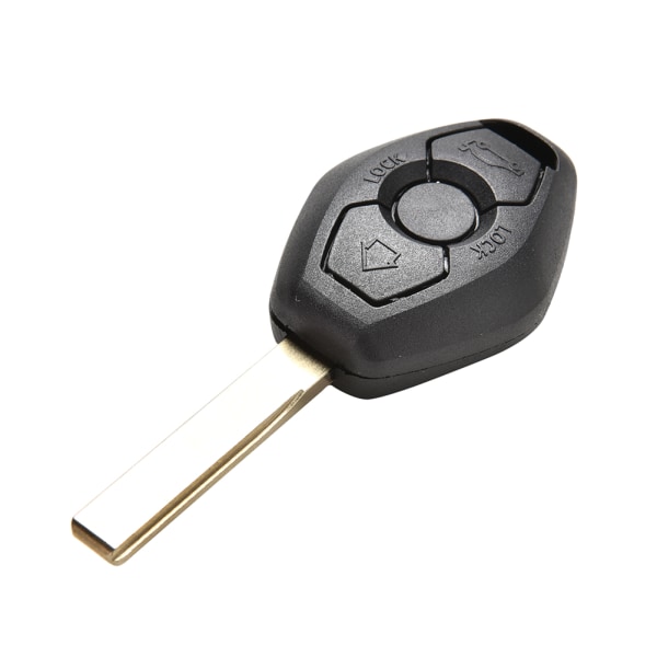 Byte av bilnyckel med 3 knappar till BMW 3 5 7-serien Svart one size