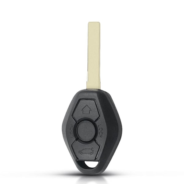 3-knapps fjärrnyckel Fob För BMW 868Mhz Black XL