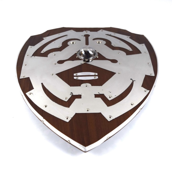 Trä / metall Legend of Zelda Curved Shield SWE89 multifärg one size