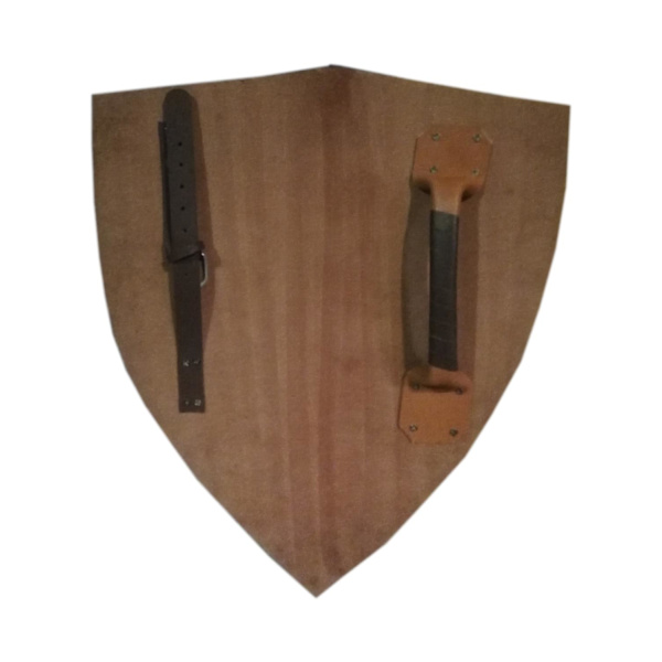 Trä Medeltida Rampant Lion Viking Curved Shield SWE83 multifärg one size