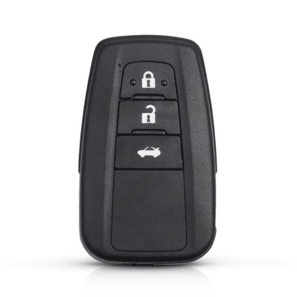 Fjärrnyckel Shell Camry Prius C-HR Avalon för Toyota Black 3 buttons