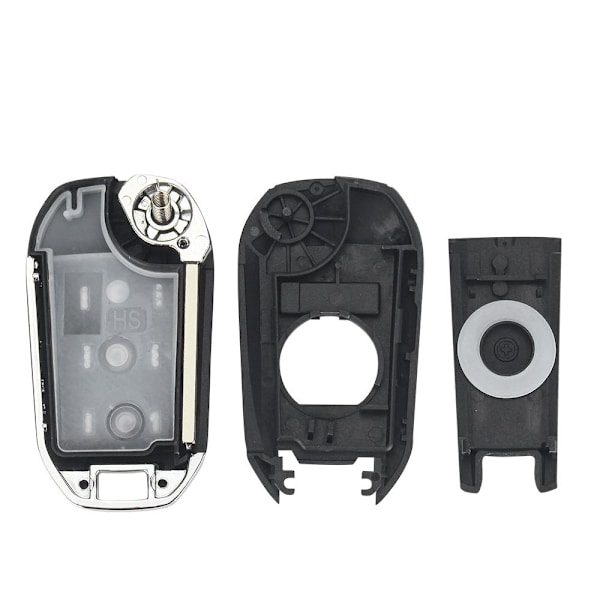 3-knappars Nyckel till Peugeot/Citroen Black M