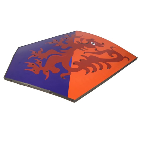 Trä Medeltida The Bruce Rampant Lion Shield SWE174 multifärg one size