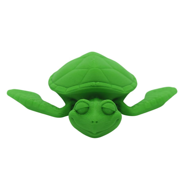 Flexi Turtle Green 12cm leksak Green Flexi Turtle Green