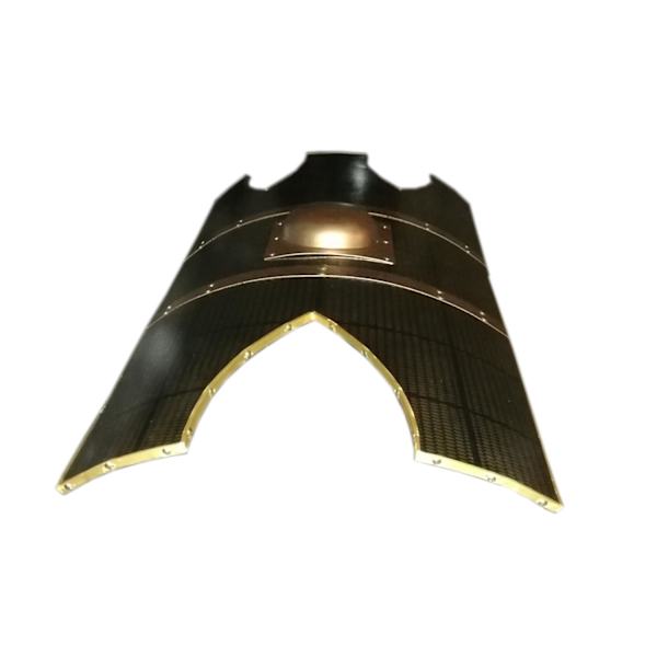 Trä / metall Medeltida Kalasag Warriors Shield SWE120 multifärg one size