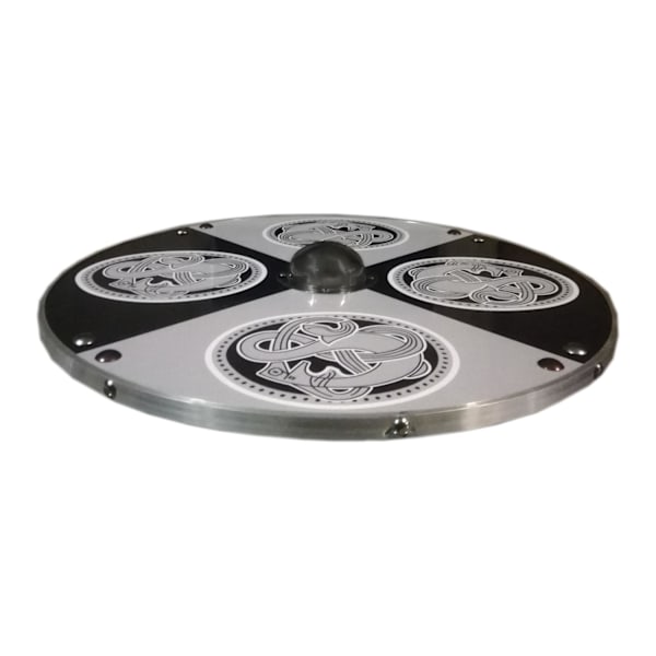 Trämedeltida fyra ormar Viking Shield SWE80 multifärg one size