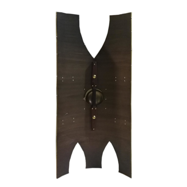 Trä / metall Medeltida Kalasag Warriors Shield SWE120 multifärg one size