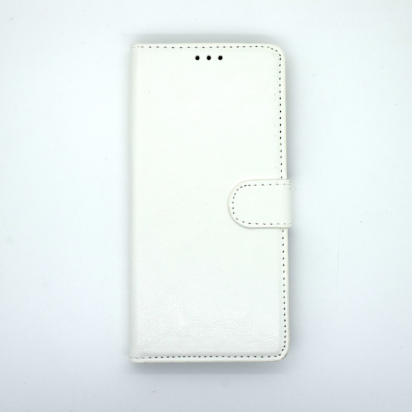 Galaxy S8+ plus plånbok fodral skydd sky case vit Vit