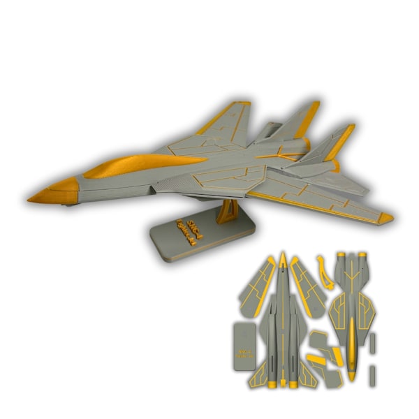 F-14 Tomcat SNC-4 stridsflygplansskärm gör det själv grå