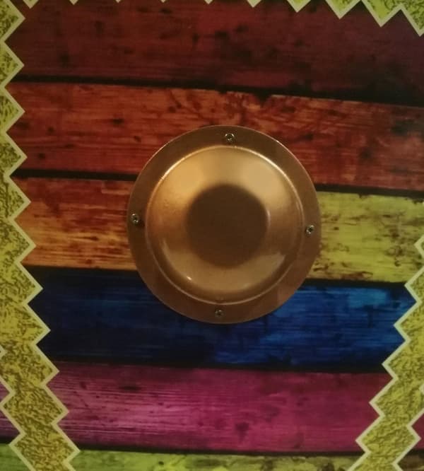 Trämedeltida Hippie Style Viking Shield SWE147 multifärg one size