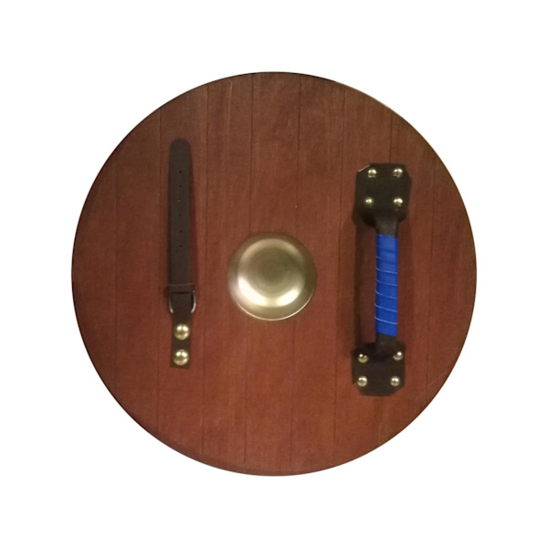 Trä/metall Medeltida bas Viking Shield SWE159 multifärg one size