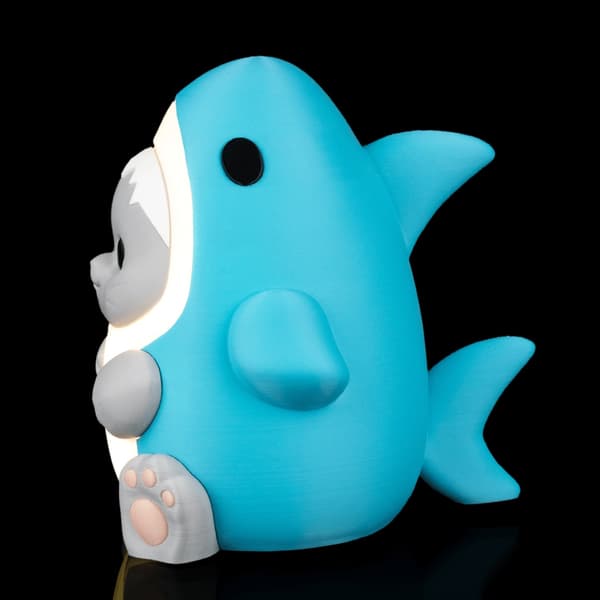 Sharkitty - Bordslampa med G9 LED Vit M