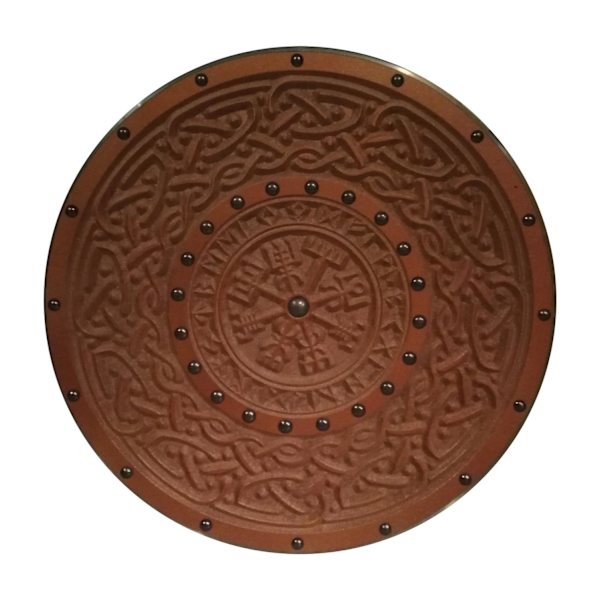 Träsnitt Runes Helm of Awe Viking Bronze Shield SWE97 multifärg one size