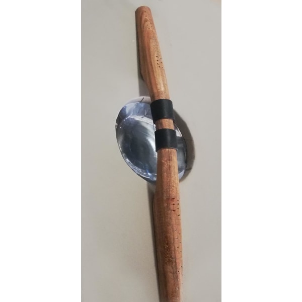 Handgjord läderyta i trä Scottish Targe-sköld SWE09 multifärg one size
