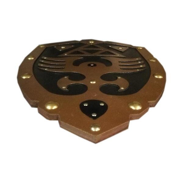 Trä Legend of Zelda Curved Shield SWE101 multifärg one size
