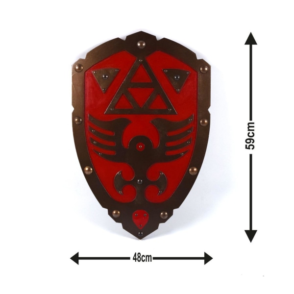 Trægraveret The Legend of Zelda Viking Curved Shield SWE99 multifärg one size